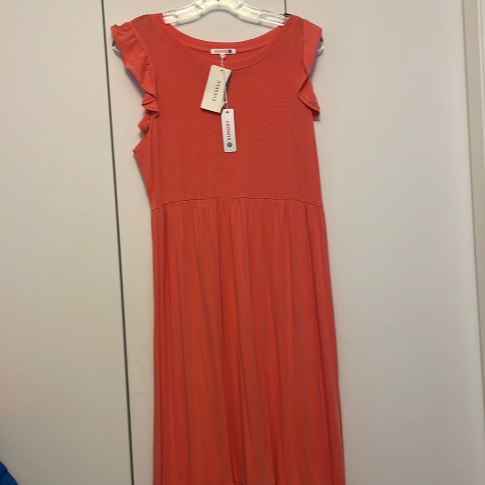 Sundry max dress with short sleeves
